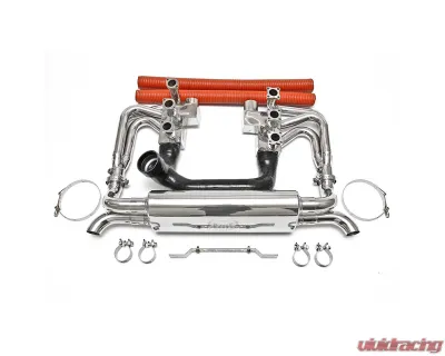 Fabspeed RSR Header Muffler Kit w/ Heat Exchange Porsche 993 Carrera 1994-1998 - FS.POR.993.RSRWH