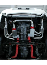 Fabspeed RSR Header Muffler Kit w/ Heat Exchange & Sport Cat Upgrade Porsche 993 Carrera 1994-1998                                     - FS.POR.993.RSRWHSC - Image 2