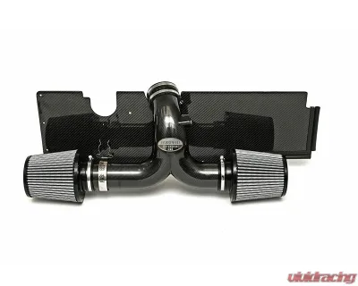 Fabspeed Carbon Fiber Competition Air Intake w/ GT3 Throttle Body Adapter Porsche 996 Carrera 6-Speed Manual 2000-2004 - FS.POR.996.COMPAIGT3TB