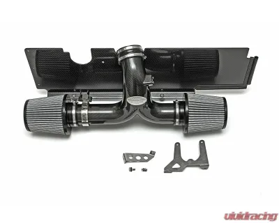Fabspeed Carbon Fiber Competition Air Intake w/ GT3 Throttle Body Adapter Porsche 996 Carrera 6-Speed Manual 2000-2004 - FS.POR.996.COMPAIGT3TB