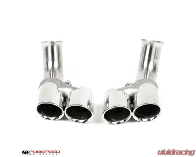 Fabspeed Deluxe Quad-Style Long Porsche 996 Carrera 2002-2004 - FS.POR.996.QDTLX