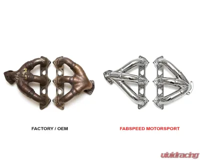 Fabspeed Sport Headers Porsche 996TT GT2 2001-2005 - FS.POR.996GT2.SHDR