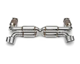 Fabspeed 70mm Supersport X- Pipe Exhaust System Porsche 996 GT2 2001-2005