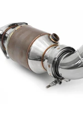 Fabspeed 70mm Supersport X- Pipe Exhaust System Porsche 996 GT2 2001-2005                                     - FS.POR.996GT2.SSX - Image 3