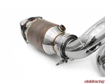 Fabspeed 70mm Supersport X- Pipe Exhaust System Porsche 996 GT2 2001-2005 - FS.POR.996GT2.SSX