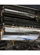 Fabspeed 70mm Supersport X- Pipe Exhaust System Porsche 996 GT2 2001-2005                                     - FS.POR.996GT2.SSX - Image 5