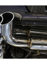 Fabspeed 70mm Supersport X- Pipe Exhaust System Porsche 996 GT2 2001-2005                                     - FS.POR.996GT2.SSX - Image 6
