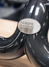 Fabspeed Carbon Fiber Competition Air Intake System w/ GT3 82mm Throttle Body Adapter Porsche 997 Carrera 2005-2008                                     - FS.POR.997.COMPAIGT3 - Image 2