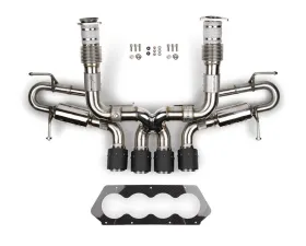 Fabspeed Valvetronic Catback Exhaust System w/ Carbon Fiber Tips Chevrolet Corvette C8 Z06 2023+