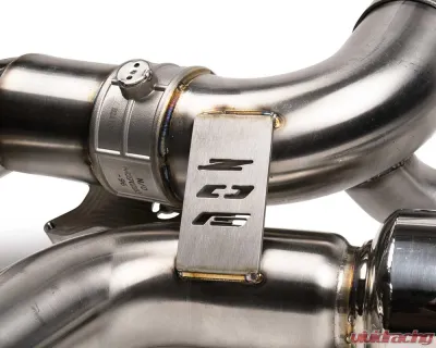 Fabspeed Valvetronic Catback Exhaust System w/ Carbon Fiber Tips Chevrolet Corvette C8 Z06 2023+ - FS.CHEVY.C8Z06.VLVCF