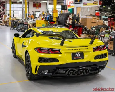 Fabspeed Valvetronic Catback Exhaust System w/ Carbon Fiber Tips Chevrolet Corvette C8 Z06 2023+ - FS.CHEVY.C8Z06.VLVCF