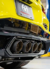 Fabspeed Valvetronic Catback Exhaust System w/ Carbon Fiber Tips Chevrolet Corvette C8 Z06 2023+                                     - FS.CHEVY.C8Z06.VLVCF - Image 6