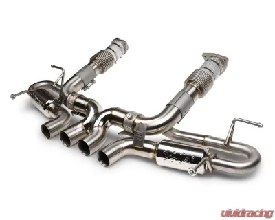 Fabspeed Valvetronic Catback Exhaust System w/ Reuse OEM Tips Chevrolet Corvette C8 Z06 2023+ - FS.CHEVY.C8Z06.VLV
