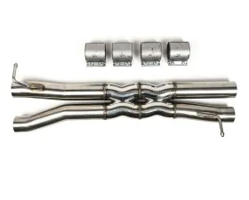 Fabspeed Double X-Pipe Resonator Bypass Dodge Ram TRX 2021-2024