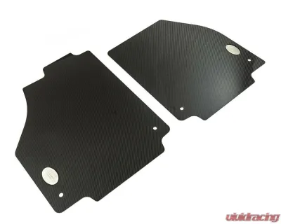 Fabspeed Carbon Fiber Track Mats Ferrari 488 | 360 1995+ - FS.FER.488.TM