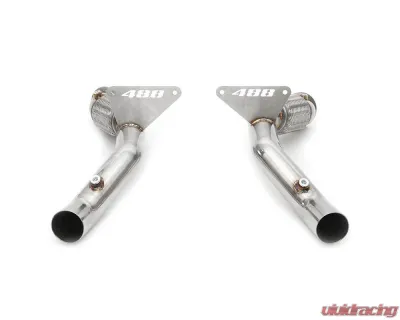 Fabspeed Competition Link Pipes Ferrari 488 Pista 2016+ - FS.FER.488P.CB