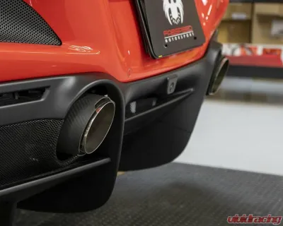 Fabspeed Carbon Fiber Exhaust Tips Ferrari F8 Tributo 2020+ - FS.FER.F8.CFT