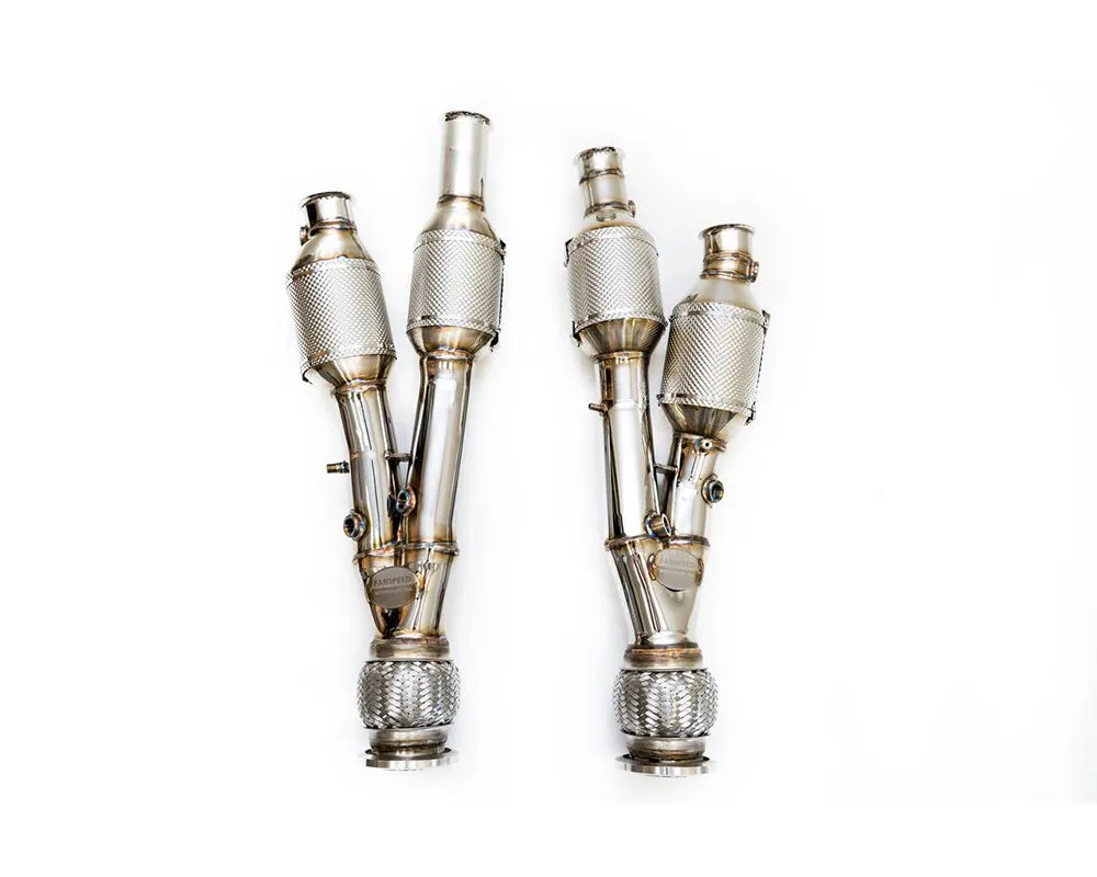 Fabspeed Sport Catalytic Converters Lamborghini Aventador SVJ 2018+ - FS.LAM.AVRSVJ.SC