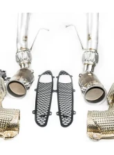 Fabspeed "600LT Style" Valvetronic Sport Catalytic Converter Exhaust System McLaren 570S | 540C 2015+                                     - FS.MCL.570S.SC918V - Image 3