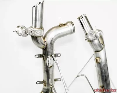 Fabspeed "600LT Style" Valvetronic Sport Catalytic Converter Exhaust System McLaren 570S | 540C 2015+ - FS.MCL.570S.SC918V