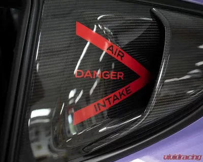 Fabspeed Red Intake Decals Porsche 718 Cayman GT4 RS 2022+ - FS.POR.718GT4RS.IDR