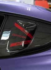 Fabspeed Red Intake Decals Porsche 718 Cayman GT4 RS 2022+                                     - FS.POR.718GT4RS.IDR - Image 2