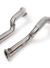 Fabspeed Non-Resonated Over Axle Link Pipes (Louder) Porsche 718 Cayman GT4 RS 2022+                                     - FS.POR.718GT4RS.OA - Image 2