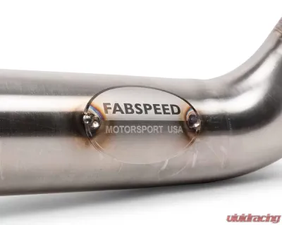 Fabspeed Non-Resonated Over Axle Link Pipes (Louder) Porsche 718 Cayman GT4 RS 2022+ - FS.POR.718GT4RS.OA