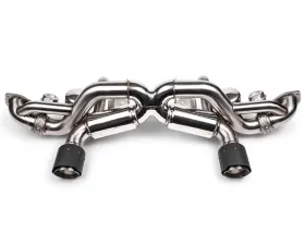 Fabspeed Valvetronic X-Pipe Catback Exhaust System w/ Re-use OEM Tips Porsche 718 Cayman GT4 RS 2022+
