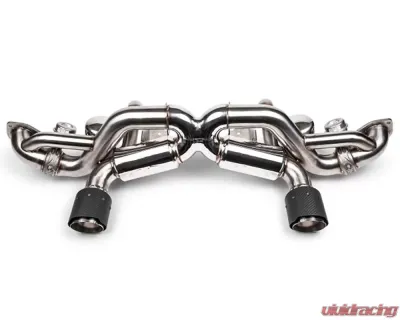 Fabspeed Valvetronic X-Pipe Catback Exhaust System w/ Re-use OEM Tips Porsche 718 Cayman GT4 RS 2022+ - FS.POR.718GT4RS.VLV