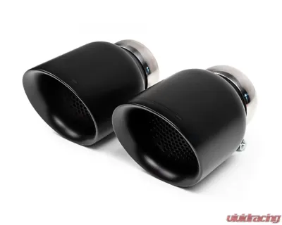 Fabspeed Valvetronic X-Pipe Catback Exhaust System w/ Satin Black Tips Porsche 718 Cayman GT4 RS 2022+ - FS.POR.718GT4RS.VLVB