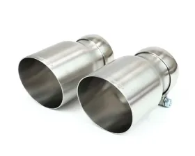 Fabspeed Valvetronic X-Pipe Catback Exhaust System w/ Brushed Stainless Single Wall Tips Porsche 718 Cayman GT4 RS 2022+
