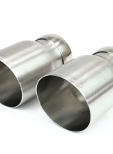 Fabspeed Valvetronic X-Pipe Catback Exhaust System w/ Brushed Stainless Single Wall Tips Porsche 718 Cayman GT4 RS 2022+                                     - FS.POR.718GT4RS.VLVBS - Image 8