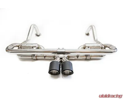 Fabspeed Valvetronic Exhaust System w/ Polished Stainless Steel Tips Porsche 987.2 Boxster | Cayman w/ PSE 2009-2012 - FS.POR.9872.VLVP