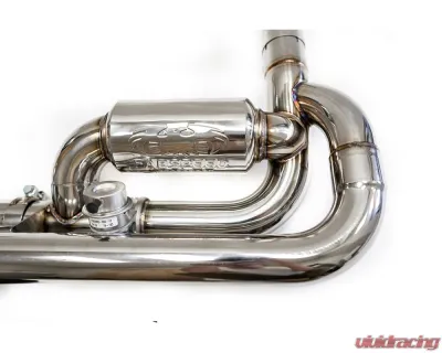 Fabspeed Valvetronic Exhaust System w/ Polished Stainless Steel Tips Porsche 987.2 Boxster | Cayman w/ PSE 2009-2012 - FS.POR.9872.VLVP