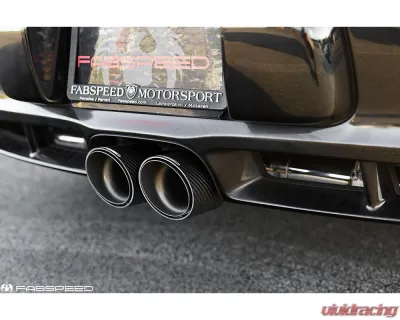 Fabspeed Valvetronic Exhaust System w/ Polished Stainless Steel Tips Porsche 987.2 Boxster | Cayman w/ PSE 2009-2012 - FS.POR.9872.VLVP