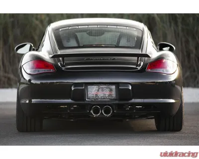 Fabspeed Valvetronic Exhaust System w/ Polished Stainless Steel Tips Porsche 987.2 Boxster | Cayman w/ PSE 2009-2012 - FS.POR.9872.VLVP