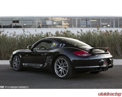 Fabspeed Valvetronic Exhaust System w/ Polished Stainless Steel Tips Porsche 987.2 Boxster | Cayman w/ PSE 2009-2012 - FS.POR.9872.VLVP