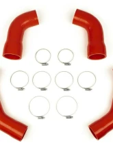 Fabspeed Red Silicone Boost Hoses Porsche Turbo / Turbo S 2020+                                     - FS.POR.992T.SBH - Image 7