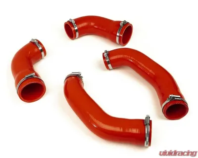 Fabspeed Red Silicone Boost Hoses Porsche Turbo / Turbo S 2020+ - FS.POR.992T.SBH