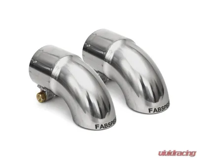 Fabspeed 2.50 Inch / 63.5mm ID Competition Slip-On Turndown Tips Porsche 981 Cayman GT4 2015-2016 - FS.TDT.635