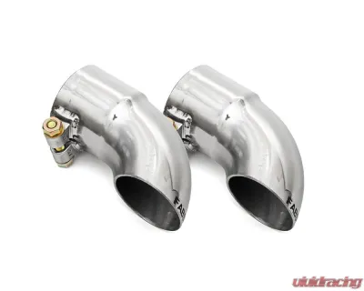 Fabspeed 2.50 Inch / 63.5mm ID Competition Slip-On Turndown Tips Porsche 981 Cayman GT4 2015-2016 - FS.TDT.635