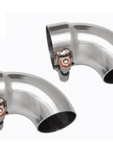 Fabspeed 2.50 Inch / 63.5mm ID Competition Slip-On Turndown Tips Porsche 981 Cayman GT4 2015-2016                                     - FS.TDT.635 - Image 4