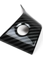 Fabspeed Carbon Fiber Steering Wheel Covers Tesla Model 3 2017+                                     - FS.TESLA.3.SWC - Image 3