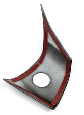 Fabspeed Carbon Fiber Steering Wheel Covers Tesla Model 3 2017+                                     - FS.TESLA.3.SWC - Image 4