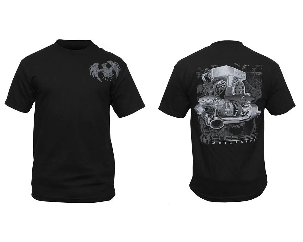 Fabspeed Motorsport Porsche 930 Engine T-Shirt - FS.TS.ENG.XL