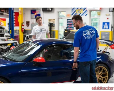 Fabspeed Motorsport The World Is Flat Porsche T-Shirt - FS.TS.TWIF.BL.XXXL