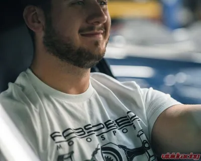 Fabspeed Motorsport The World Is Flat Porsche T-Shirt - FS.TS.TWIF.WH.XL