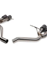Fabspeed Rear Non-Resonated Slip-On Sport Exhaust w/ Carbon Fiber Tips Porsche Macan S | GTS 2019-2022                                     - FS.POR.19MCNV6.MBPCF - Image 3