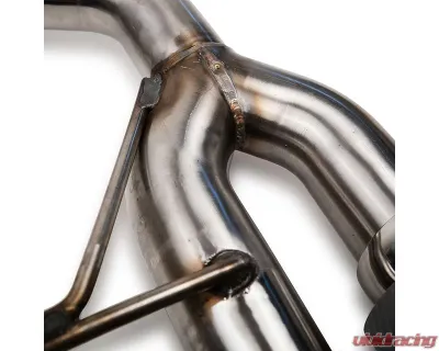 Fabspeed Rear Non-Resonated Slip-On Sport Exhaust w/ Carbon Fiber Tips Porsche Macan S | GTS 2019-2022 - FS.POR.19MCNV6.MBPCF